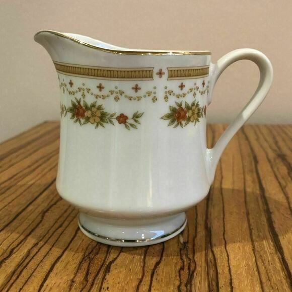 Crescent China Ranmaru Hastings Japan Rust 5780 Creamer - Picture 1 of 5